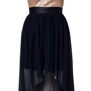 Sexy Sweetheart Sequined Strapless Chiffon..
