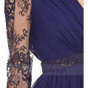 Sexy lace mesh see-through  dress YV47190